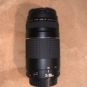 this canon zoom lens EF 74-300mm 1:4-5.6 and 18-135